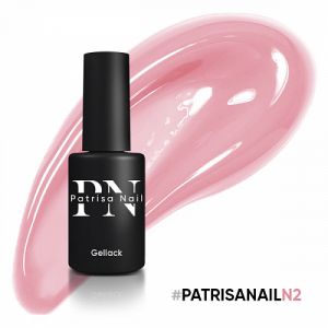 Гель-лак Dream Pink N02 камуфлирующий каучуковый, 8 ml Patrisa Nail  - NOGTISHOP