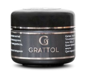 Grattol SWIFT INTELLECT - прочный эластичный гель суфле, густой, 15 мл - NOGTISHOP