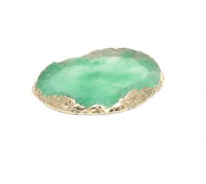 Палитра камень, форма Овал зеленый №10 Global Fashion - NOGTISHOP