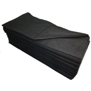Полотенце (салфетки) Черный бархат, 35х70, 50 шт в пачке, Чистовье - NOGTISHOP