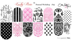 Series F-006 Lucky Rose  - NOGTISHOP