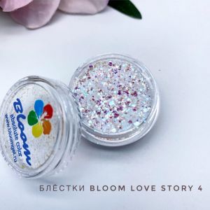 Bloom Блестки Love Story №4 - NOGTISHOP