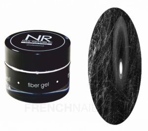 Fiber Gel №130 Clear со стекловолокном, 15 гр. NR  - NOGTISHOP