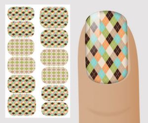 Слайдер для дизайна ногтей, "Геометрия" №G116 ,  NOGTIKA - NOGTISHOP